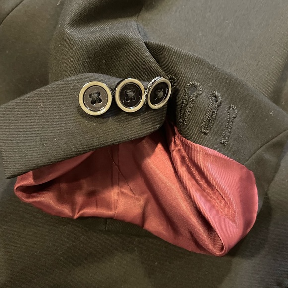 Men’s Black Slim Fit Suit - Picture 6 of 8